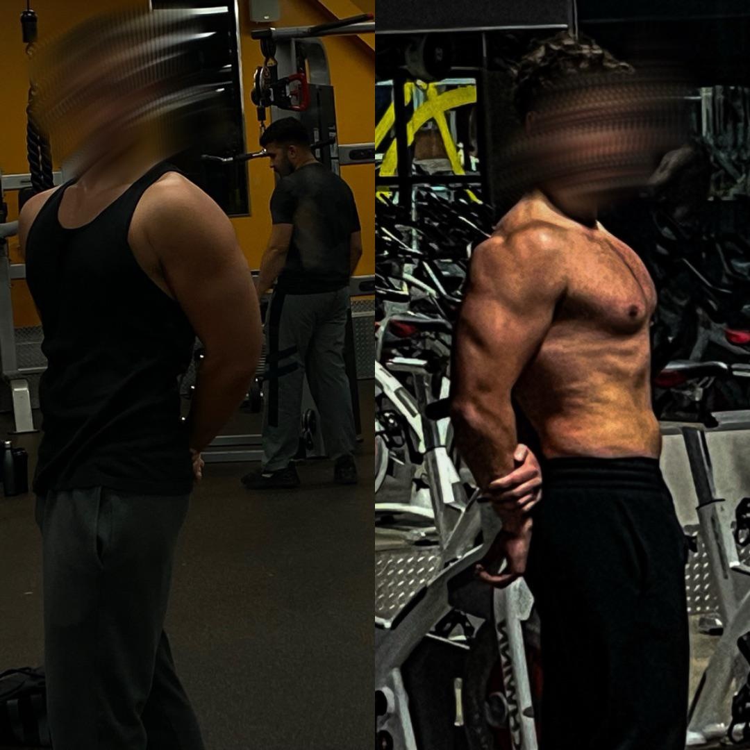 Yorgo before and after